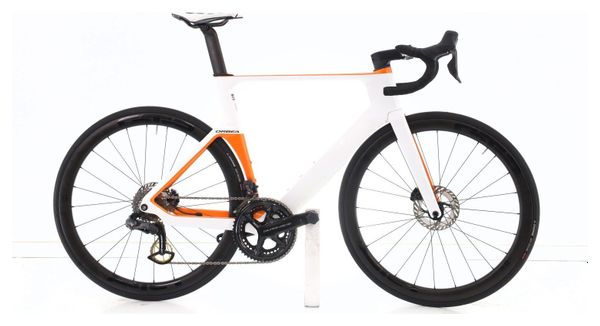 Produit reconditionné · Orbea Orca Aero M20I Limited Carbone Di2 12V · Blanc / Vélo de route / Orbea | Très bon état