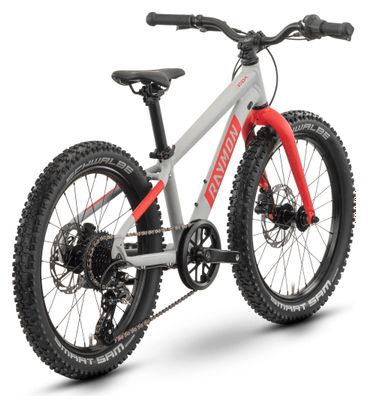 Bicicletta da bambino Raymon Yanga 20 Pro Shimano Altus 8V 20'' Grigio/Rosso