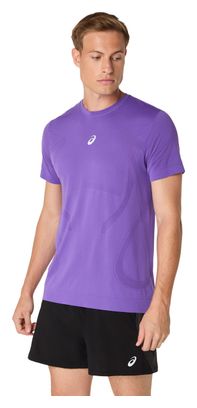 Maglia Asics Road Seamless manica corta Uomo Viola