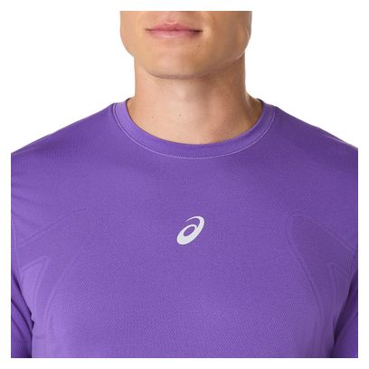 Maglia Asics Road Seamless manica corta Uomo Viola