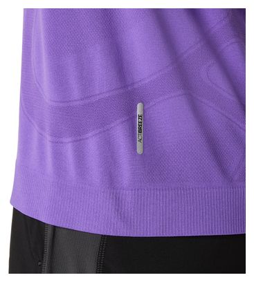 Maglia Asics Road Seamless manica corta Uomo Viola
