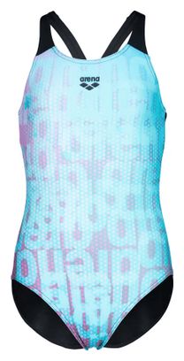 Maillot de bain Arena Multi Colours Bleu/Noir Fille
