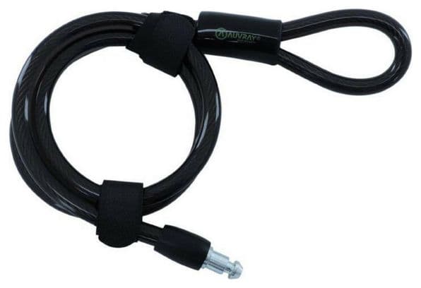 AUVRAY - Cable Antivol Vélo Plug ø10mm - Longueur 100cmm Pour Mega Lock