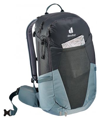 Borsa da escursionismo Deuter Futura 29 EL grigio blu con dorso lungo