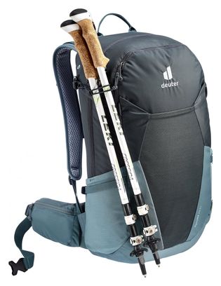 Borsa da escursionismo Deuter Futura 29 EL grigio blu con dorso lungo