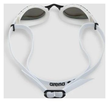 Arena Air Sonic Mirror Swimming Goggles in White and Blue