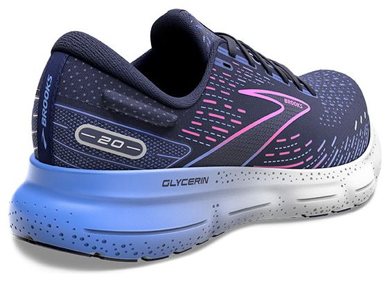 Chaussures de Running Brooks Femme Glycerin 20 Bleu Rose
