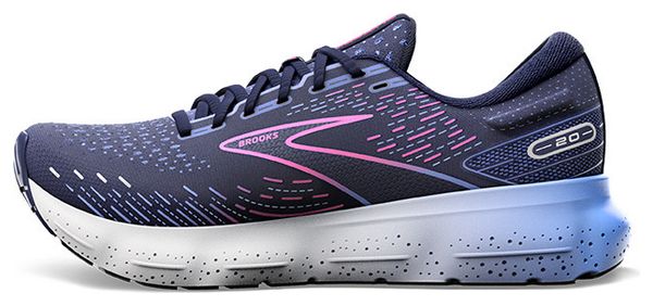 Chaussures de Running Brooks Femme Glycerin 20 Bleu Rose