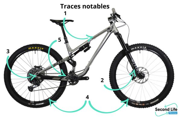 Produit Reconditionné - VTT Tout-Suspendu Commencal Meta TR 29 Sram GX 12V Silver 2022