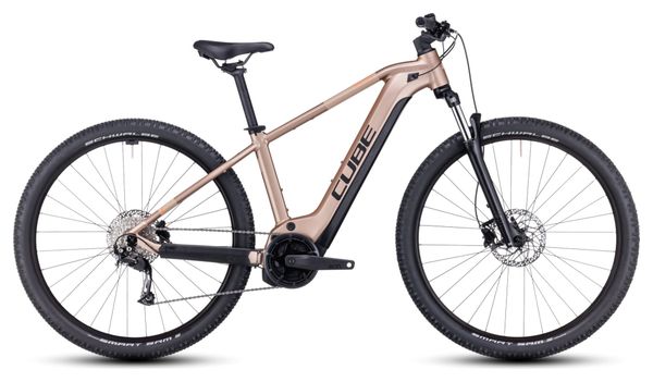 Cube Reaction Hybrid Performance 500 Electric Hardtail MTB Shimano Alivio 9S 500 Wh 29'' Metallic Braun 2023