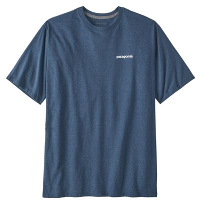 T-Shirt Patagonia P-6 Logo Responsibili-Tee Blue