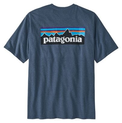 Patagonia P-6 Logo Responsibili-Tee Blau