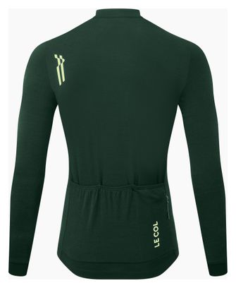 Men's ARC Merino Green Long-Sleeve Jersey