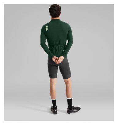 Men's ARC Merino Green Long-Sleeve Jersey