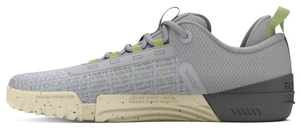 Zapatilla de entrenamiento Under Armour Reign 6 Gris Beige para mujer