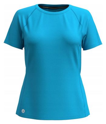 Camiseta de mujer SmartWool Active Ultralite de manga corta azul