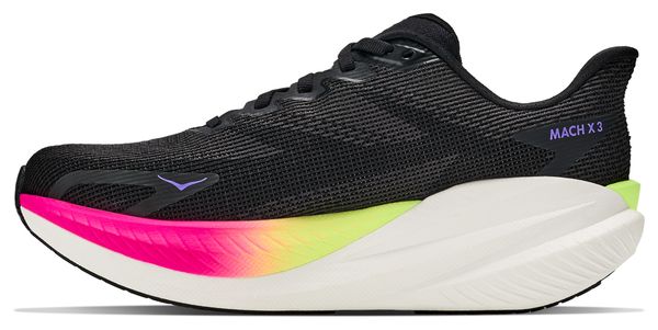 Hoka Mach X 3 Laufschuhe Schwarz/Mehrfarbig für Damen