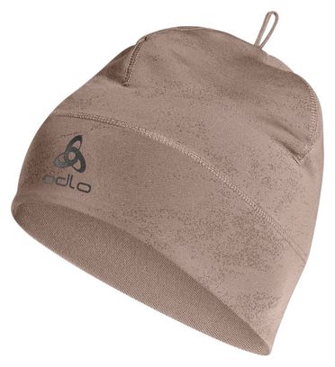 Odlo Polyknit Warm Reflektierende Unisex-Mütze Beige