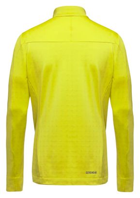 Gore Wear 1/4 Zip Everyday Thermo Maglia a maniche lunghe giallo fluo