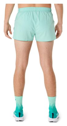 Pantaloncini Asics Core Run Split Verde Uomo