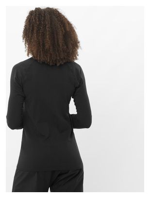 Maillot Manches Longues Salomon S/Lab Ultra Seamless Noir Unisexe 
