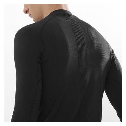Maillot Manches Longues Salomon S/Lab Ultra Seamless Noir Unisexe 