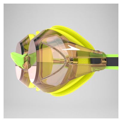 Occhiali da nuoto Speedo Vanquisher 3.0 Giallo Specchio/Verde