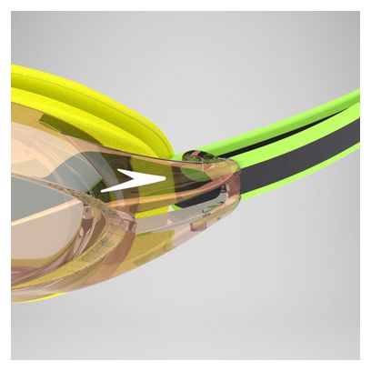 Occhiali da nuoto Speedo Vanquisher 3.0 Giallo Specchio/Verde