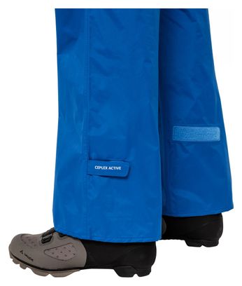 Vaude Drop II Fahrrad-Regenhose Blau