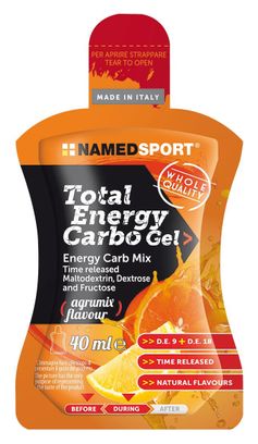 NamedSport Total Energy Energy Gel Carbo 40ml Agrumix