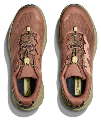 Hoka Transport Lifestyle Red/Beige Men's Shoes