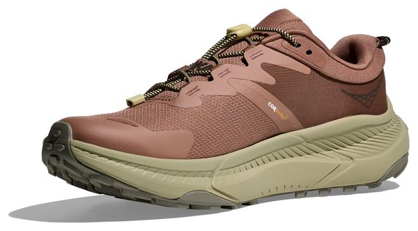 Hoka Transport Lifestyle Red/Beige Men's Shoes