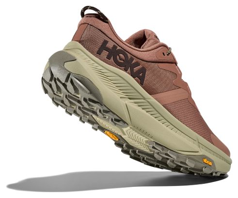 Hoka Transport Lifestyle Red/Beige Men's Shoes