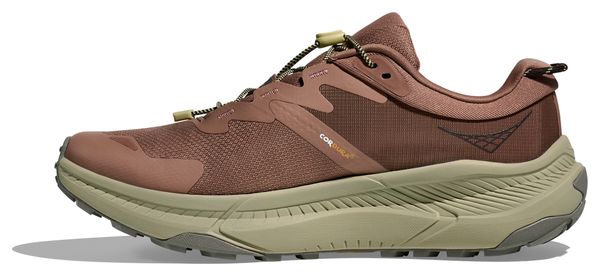 Hoka Transport Lifestyle Red/Beige Men's Shoes
