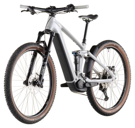 VTT Électrique Tout-Suspendu Cube Stereo Hybrid One22 SLX 800 Shimano Deore/Deore XT 12V 800 Wh 29'' Gris Beige Greige 2026