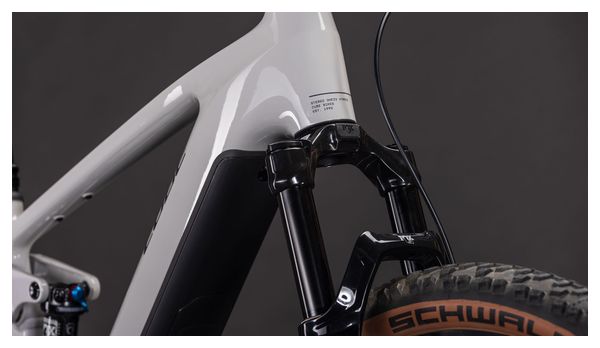 VTT Électrique Tout-Suspendu Cube Stereo Hybrid One22 SLX 800 Shimano Deore/Deore XT 12V 800 Wh 29'' Gris Beige Greige 2026