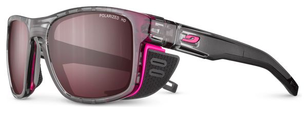 Occhiali Julbo Shield M Spectron HD polarizzati grigio/rosa