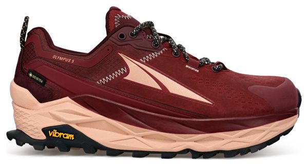 Chaussures de Randonnée Altra Olympus 5 Hike Low GTX Femme Rouge