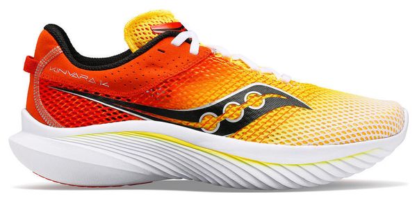 Scarpe da corsa Saucony Kinvara 14 Giallo Arancione