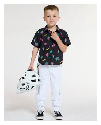 Dharco Kids Tech Party Mix Tape Short Sleeve Tee Shirt Black