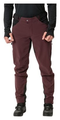 Vaude Qimsa II Pantalón Softshell Ciclismo Hombre Morado