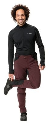 Pantalon Vélo Softshell Homme Vaude Qimsa II Violet