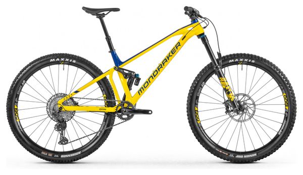 MTB Doble Suspensión Mondraker Foxy R Shimano Deore XT 12S 29'' Amarillo Azul 2021