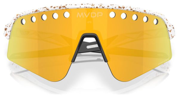 Lunettes Oakley Sutro Lite Sweep - Mathieu Van Der Poel Signature Series / Prizm 24K / Ref : OO9465-3339