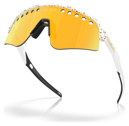 Lunettes Oakley Sutro Lite Sweep - Mathieu Van Der Poel Signature Series / Prizm 24K / Ref : OO9465-3339