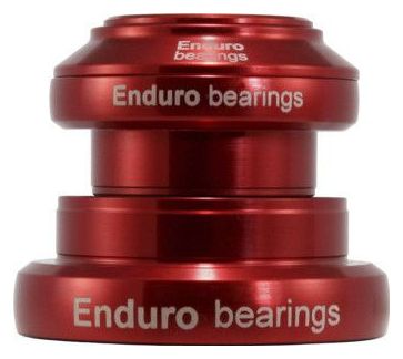 Jeu de direction Enduro Bearings Headset-External Cup SS-Red