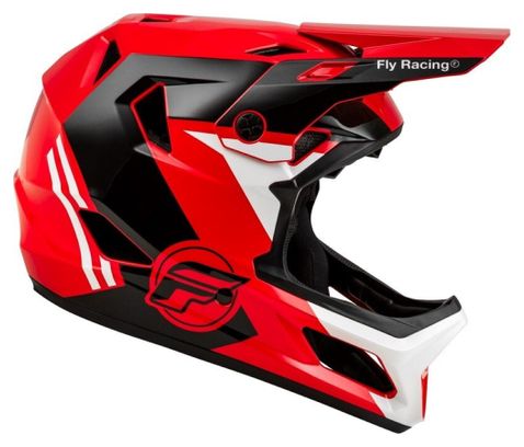 Fly Racing Rayce Casco per bambini Rosso/Nero/Bianco