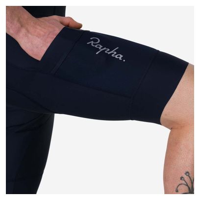 Rapha Brevet Element Cargo Blue/White Bib Shorts | Alltricks.com