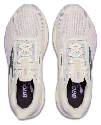Zapatillas Running Brooks Revel 8 Blanco/Violeta, Mujer