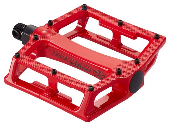 REVERSE Paire de pédales SHAPE 3D Rouge